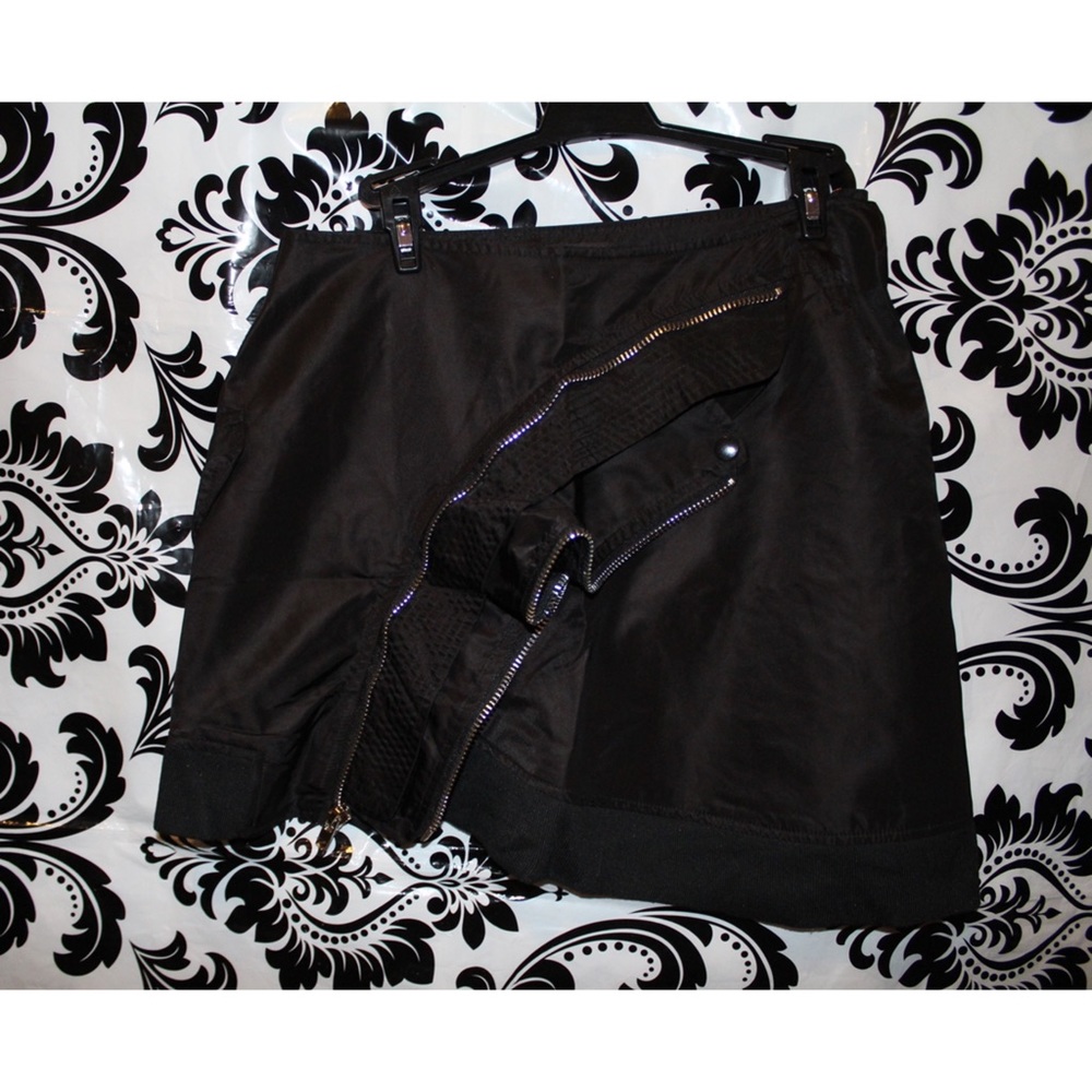 Zipper Mini skirt